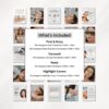 laser hair removal instagram templates