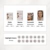 microneedling instagram templates