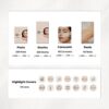 waxing hair removal instagram templates