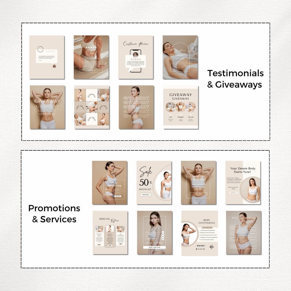 body contouring instagram templates body contouring instagram templates
