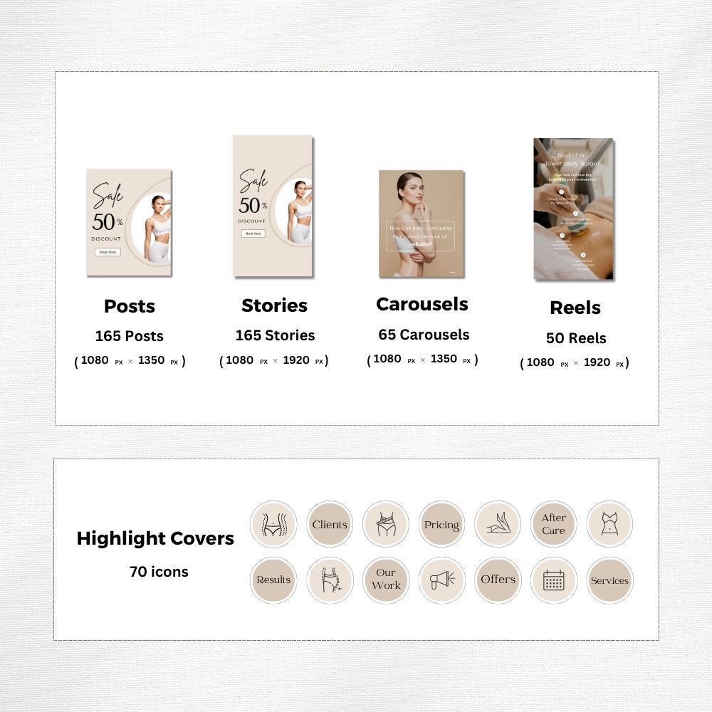 body contouring instagram templates body contouring instagram templates