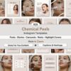 chemical peels instagram templates