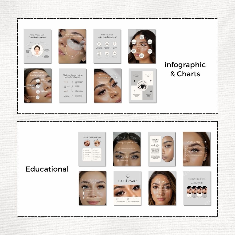 lash technician instagram templates lash technician instagram templates