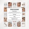 lash technician instagram templates