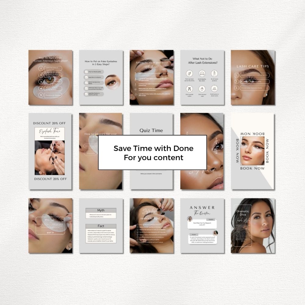 lash technician instagram templates lash technician instagram templates