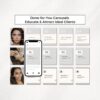lash technician instagram templates