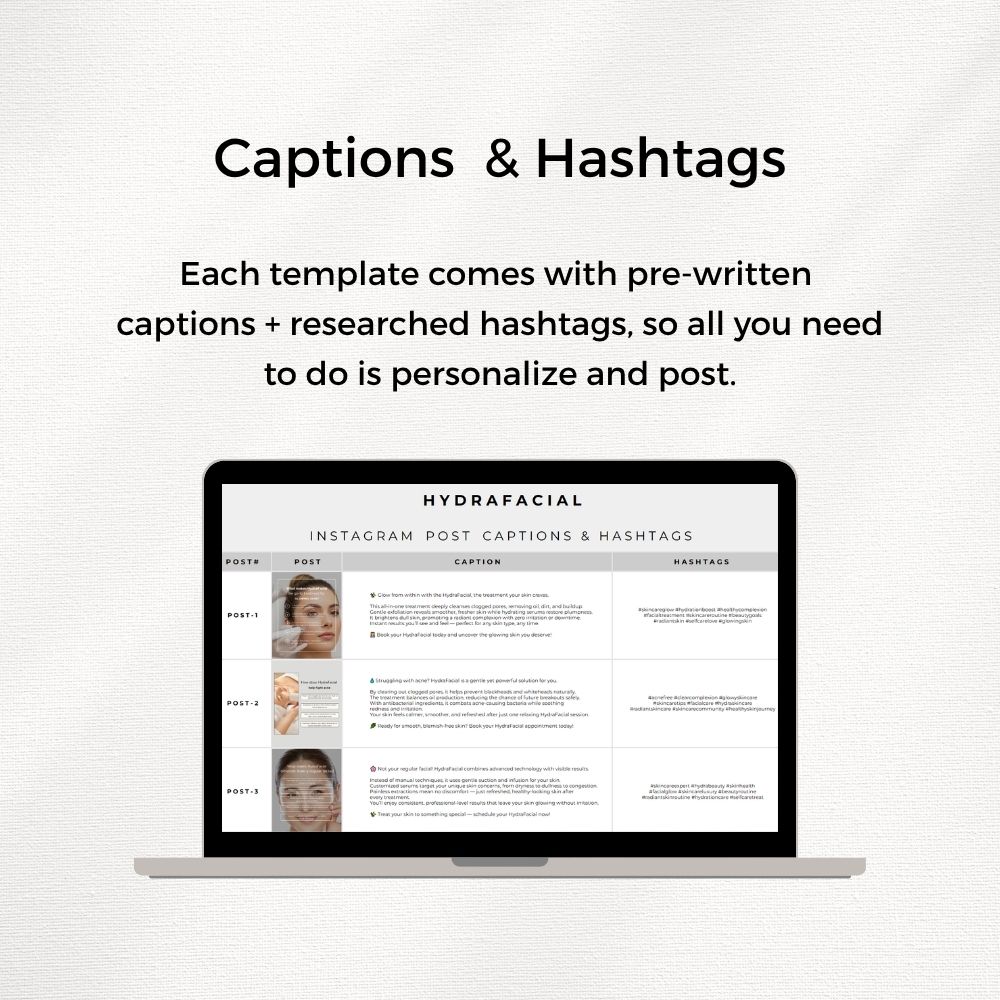 hydrafacial instagram templates hydrafacial instagram templates