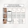 hydrafacial instagram templates
