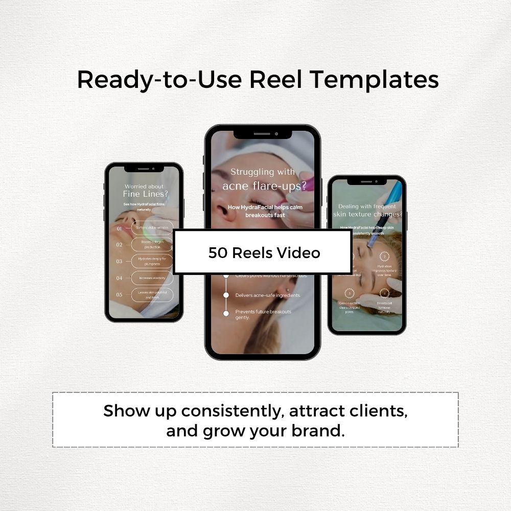 hydrafacial instagram templates hydrafacial instagram templates