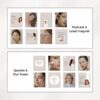 skincare instagram templates