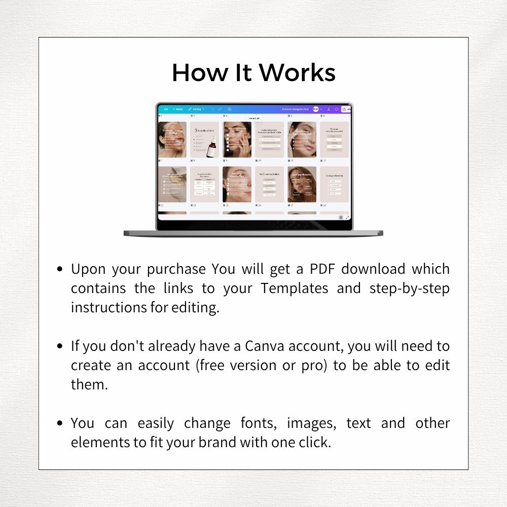 skincare instagram templates skincare instagram templates