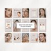 skincare instagram templates